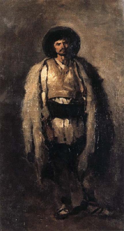 Nicolae Grigorescu Shepherd oil painting image